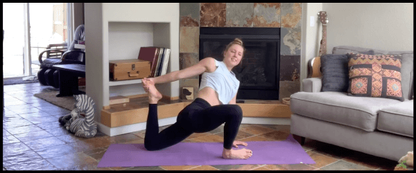 at home yoga
