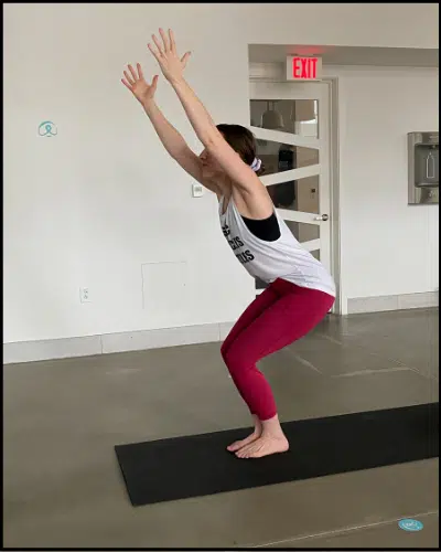 chair pose