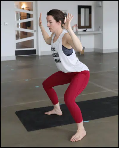 squat pose