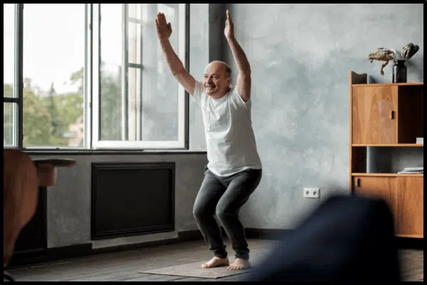 yoga for functional strength chair pose